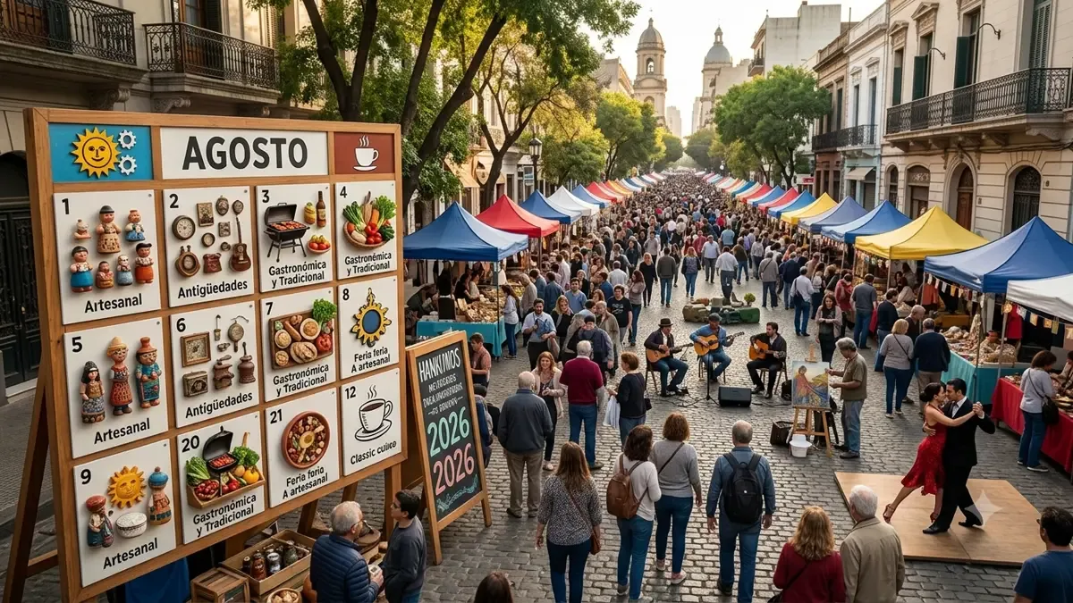 Calendario de ferias porteñas