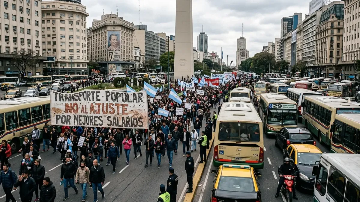 Transporte y cortes de tránsito